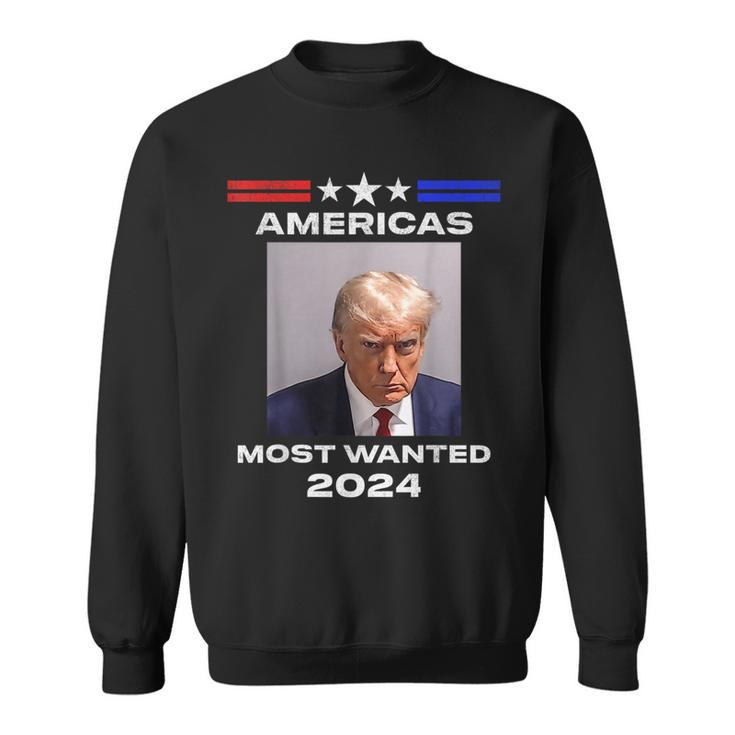 Americas Most Wanted Trump 2024 Sweatshirt
