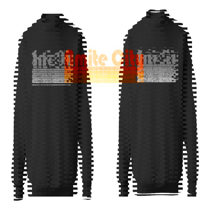 Amite City Louisiana Retro 80S Style Sweatshirt