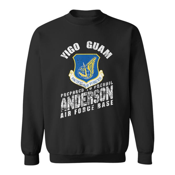 Anderson Air Force Base Guam 36Th Wing Usaf  Sweatshirt