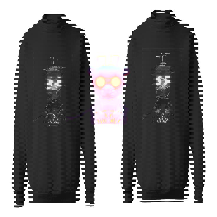 Animatronic Freddy A Bear Scary Mechanical Glowing-Fire Sweatshirt