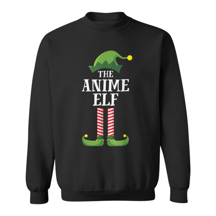 Anime Elf Matching Family Group Christmas Party Elf Sweatshirt
