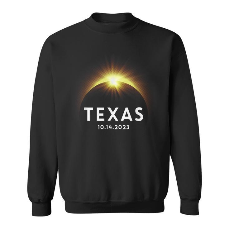 Annular Solar Eclipse October 14 2023 Texas Souvenir Sweatshirt