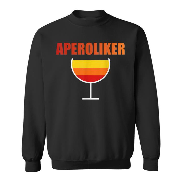 Aperol Spritz Love Aperolic Malle Vintage Drink  Sweatshirt