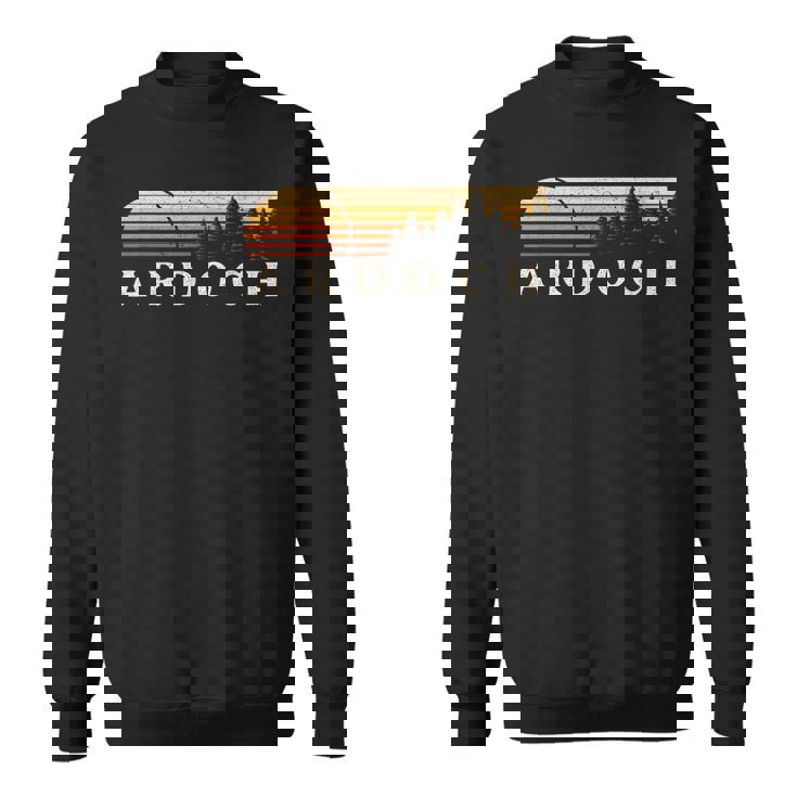 Ardoch Nd Vintage Evergreen Sunset Eighties Retro Sweatshirt Ardoch Nd Vintage Evergreen Sunset Eighties Retro Sweatshirt