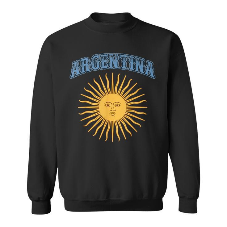 Argentina Hispanic Heritage Month Sun May Argentinian Flag Sweatshirt