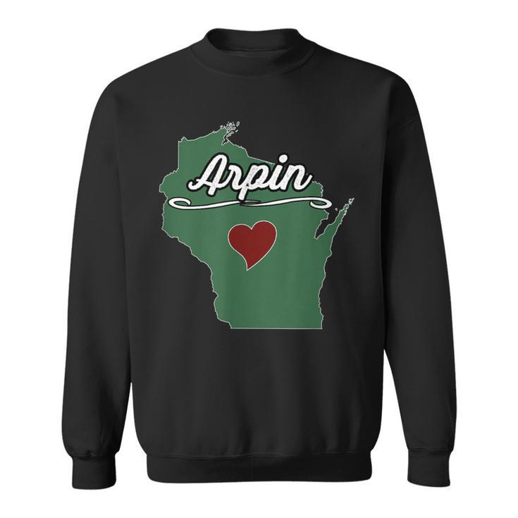 Arpin Wisconsin Wi Usa City State Souvenir Sweatshirt