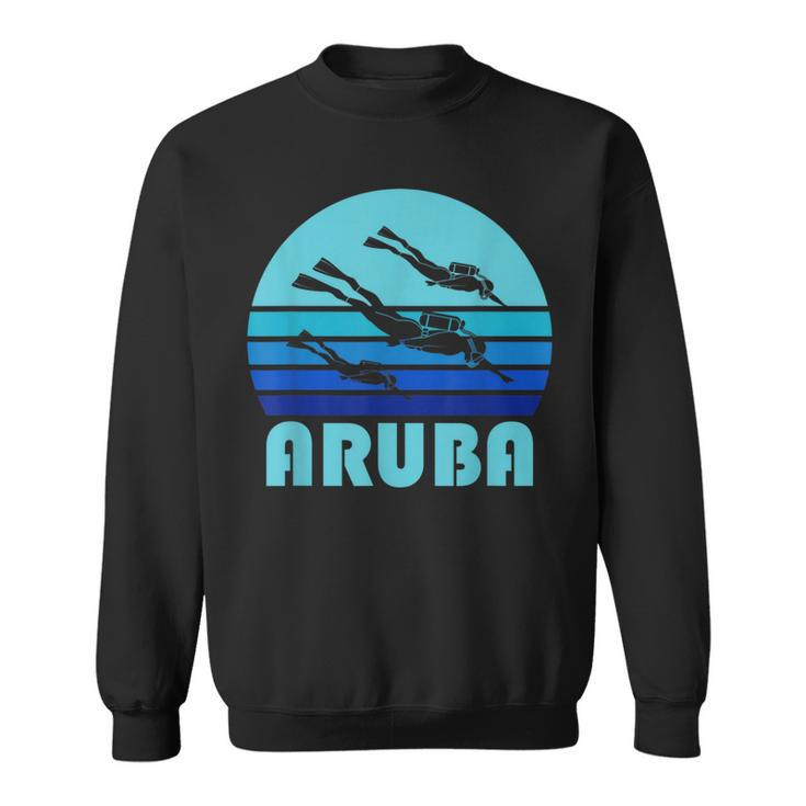 Aruba Scuba Diving Caribbean Diver Sweatshirt