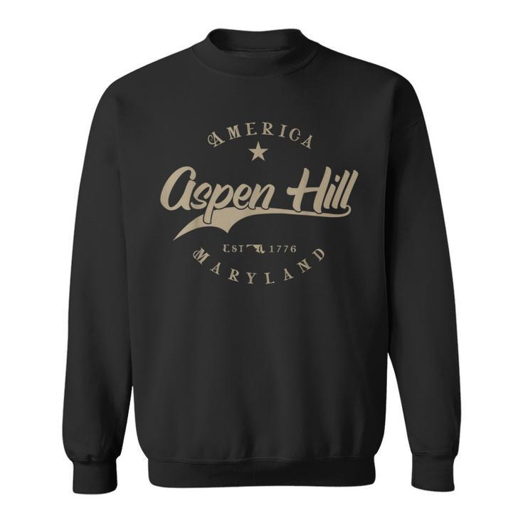 Aspen Hill Md Maryland Sweatshirt