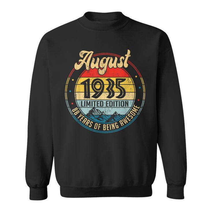 August 1935 Limited Edition 88 Years Of Being Awesome Sweatshirt