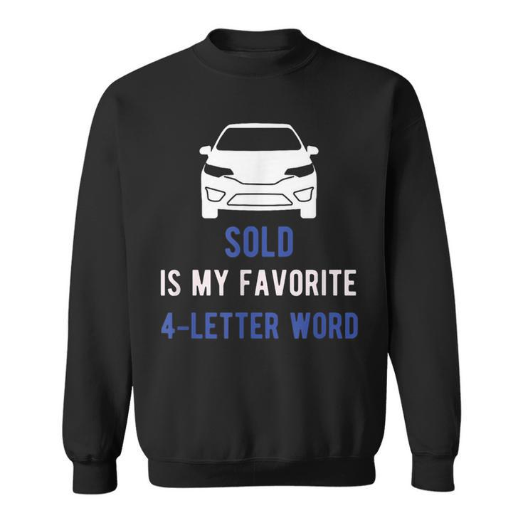 Auto Seller Gift For Car Salesman Sweatshirt