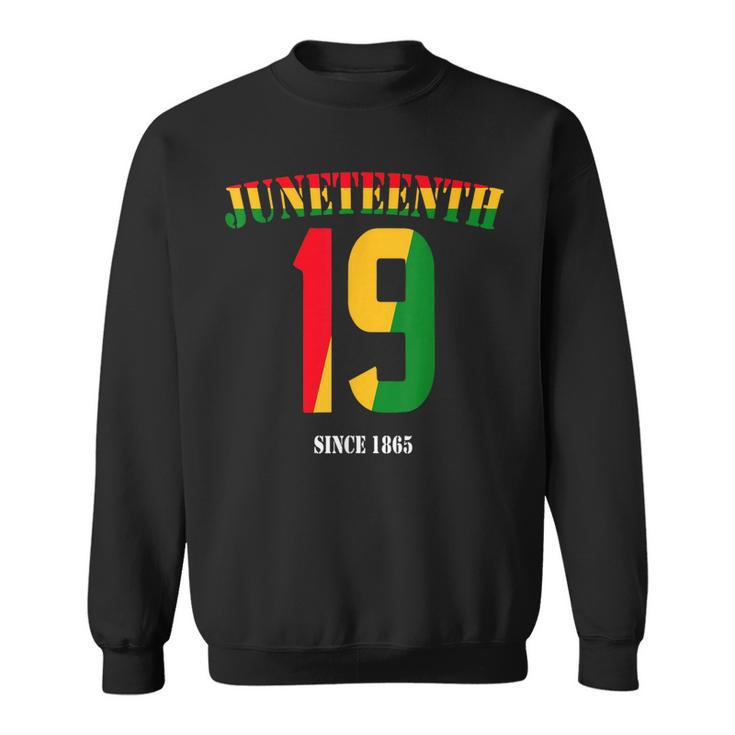 Awesome Junenth Black History June 19 2023 Flag Sweatshirt