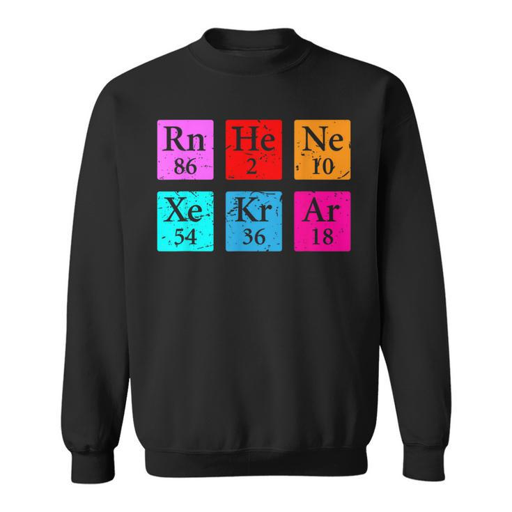 Awesome Noble Gases Science Chemical Elements Sweatshirt