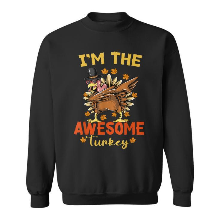 Awesome Turkey Matching Family Group Thanksgiving Party Pj Sweatshirt
