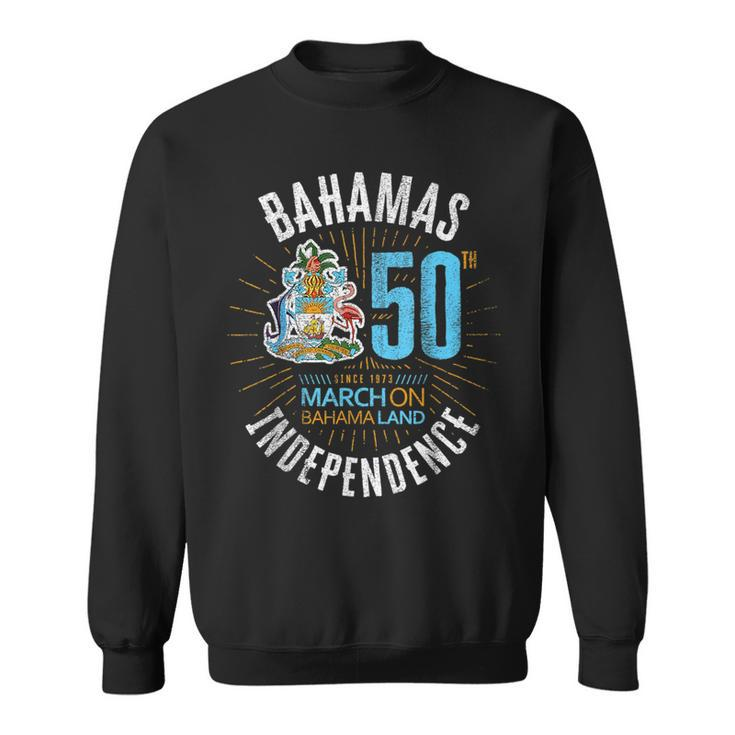 Bahamas 50Th Independence Bahamian Flag Nassau Bahamas Flag  Sweatshirt