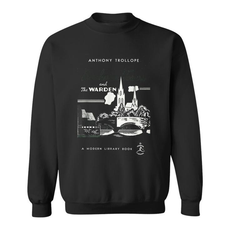 Barchester Towers Anthony Trollope Vintage Book Cover Sweatshirt