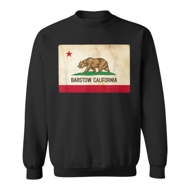 Barstow California Republic Flag Sweatshirt