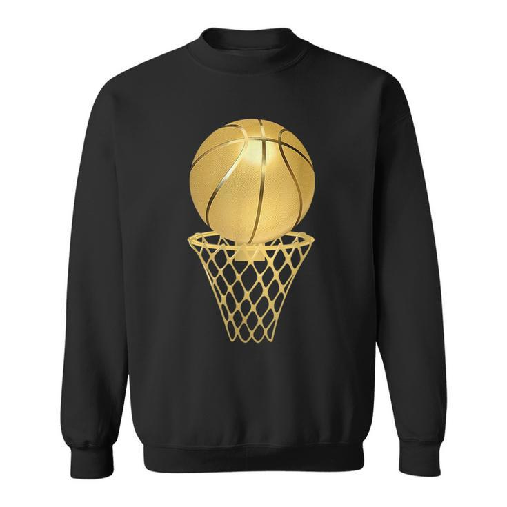 Basketball Player Trophy Game Coach Sports Lover Basketball Funny Gifts Sweatshirt