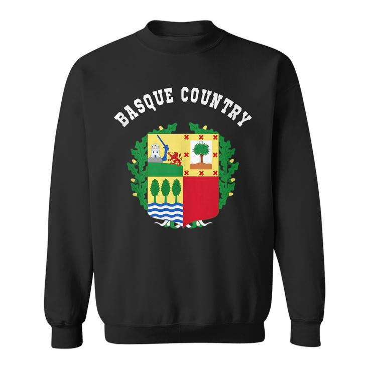 Basque Country Coat Of Arms Flag National Pride Gift  Sweatshirt