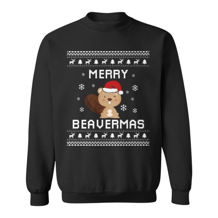 Beaver Lover Christmas Ugly Xmas Beaver Sweater Beaver Sweatshirt