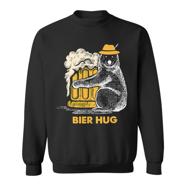Beer Bier Hug Funny Oktoberfest Drinking Beer Party Beer Lover44 Sweatshirt