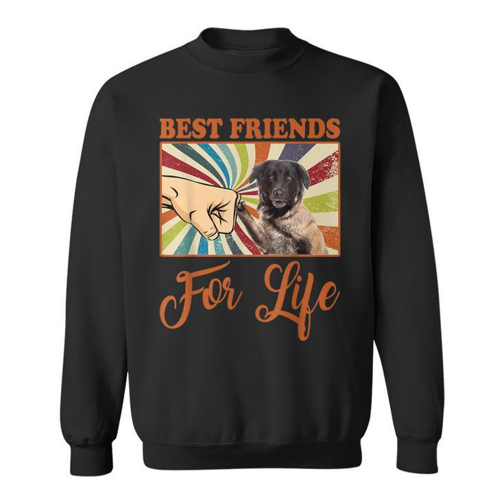 Best Friends For Life Estrela Mountain Dog Dog Lover Sweatshirt