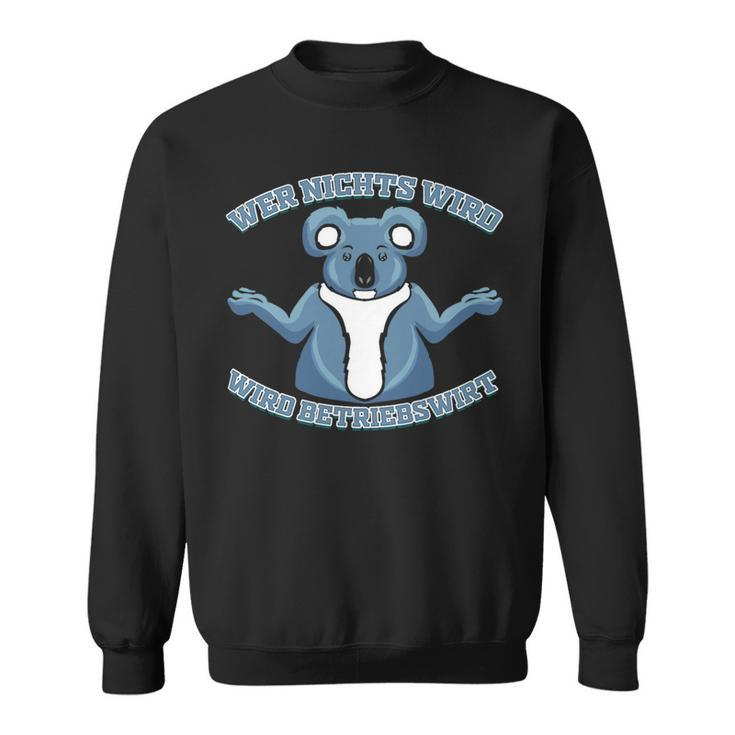 Betriebswirt Funny Bwl Bachelor Graduation Gift Koala Sweatshirt