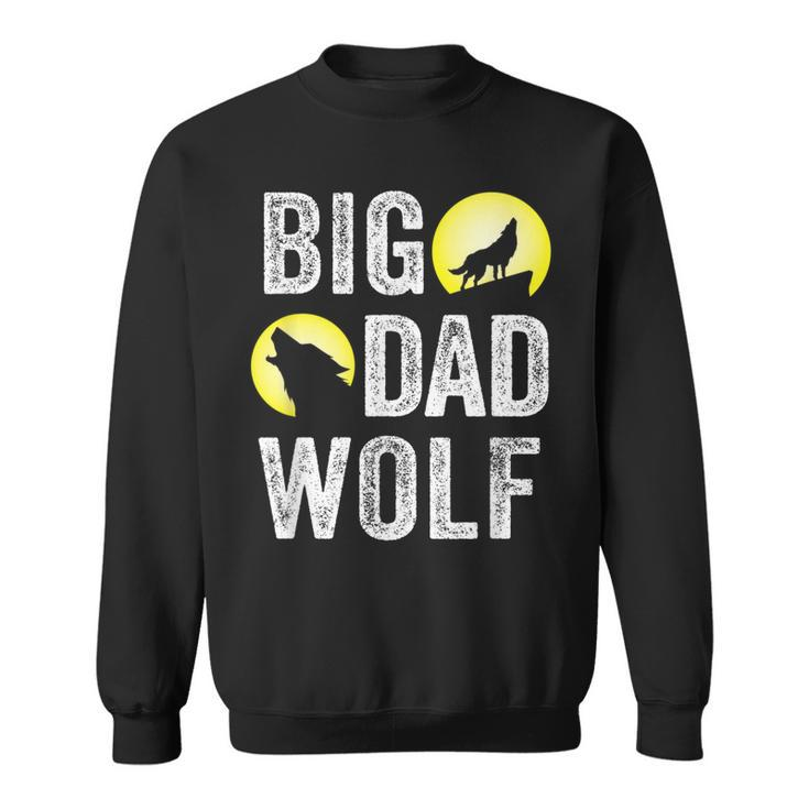 Big Dad Wolf  For Men Dad Daddy Halloween Costume   Gift For Mens Sweatshirt