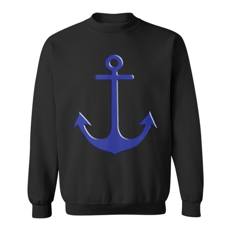 Blue Anchor Nautical Adventures Maritime  Sweatshirt