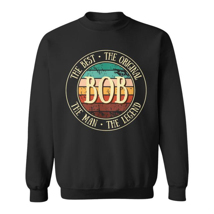 Bob Legend Vintage For Idea Name Sweatshirt