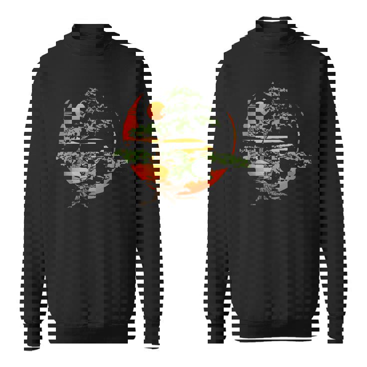 Bonsai Tree Japanese Buddhist Zen Sweatshirt
