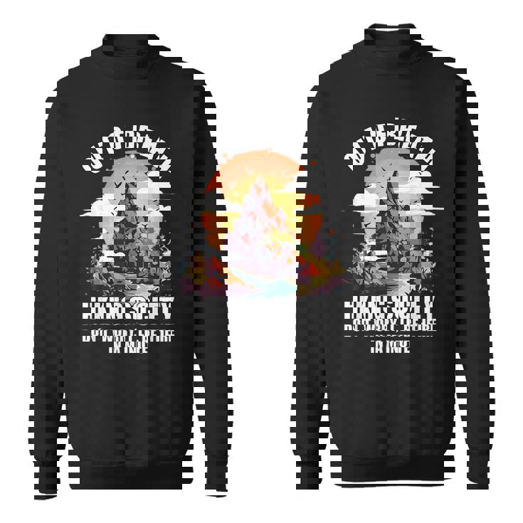 Out Of Breath Hiking Society Sweatshirt