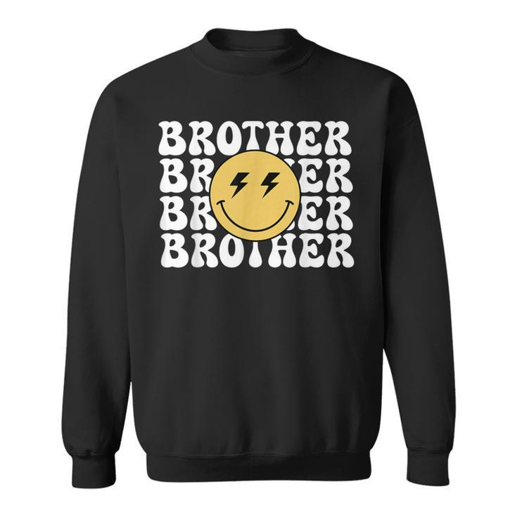 Brother One Happy Dude Birthday Theme Family Matching Sweatshirt