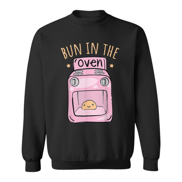 Bun In The Oven Baby Announcement Sweatshirt