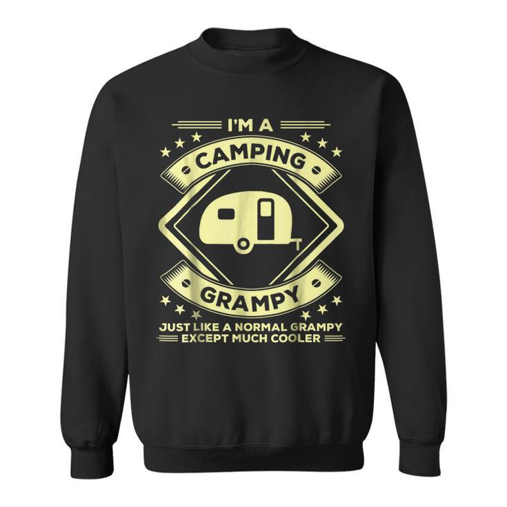 Camping Grampy  Funny Camper Gifts Grandpa  Sweatshirt