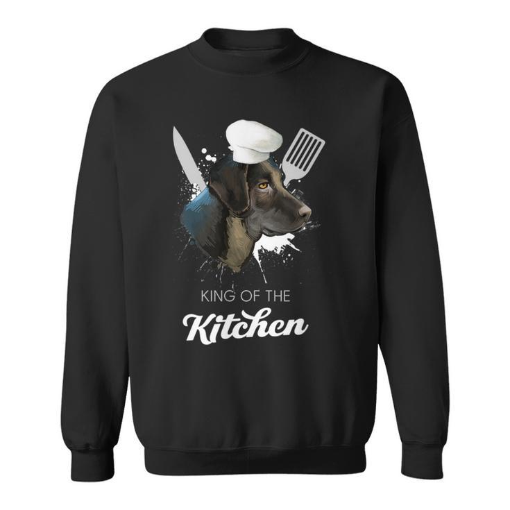 Cao De Castro Laboreiro King Of The Kitchen Dog Chef Sweatshirt