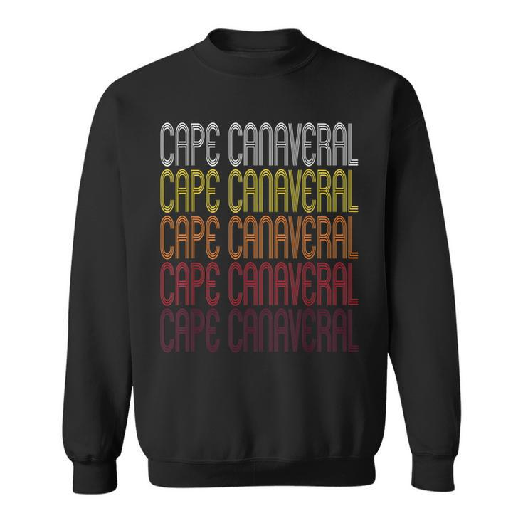 Cape Canaveral Fl Vintage Style Florida Sweatshirt