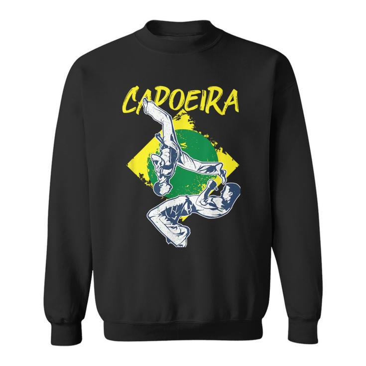Capoeira Brazilian Flag Fight Capo Ginga Music Martial Arts Sweatshirt
