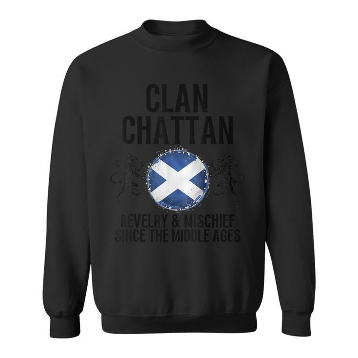 Chattan Clan Scottish Family Name Scotland Heraldry Sweatshirt