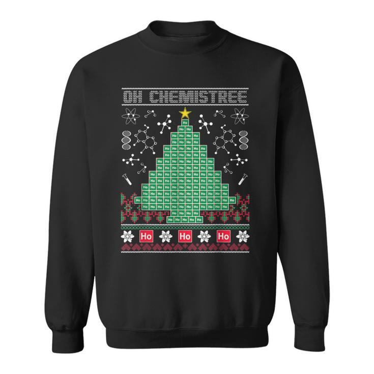 Chemist Element Oh Chemistree Ugly Christmas Sweater Sweatshirt