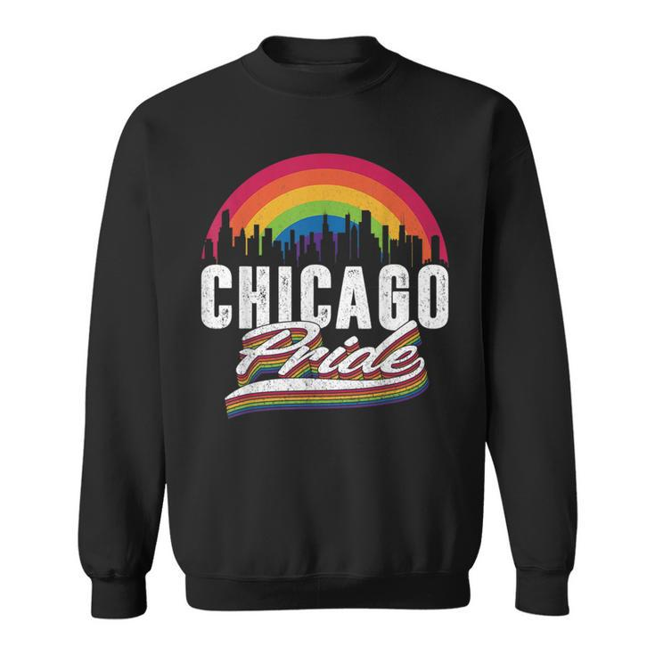 Chicago Illinois Lgbt Lesbian Gay Bisexual Lgbtq Pride  Sweatshirt