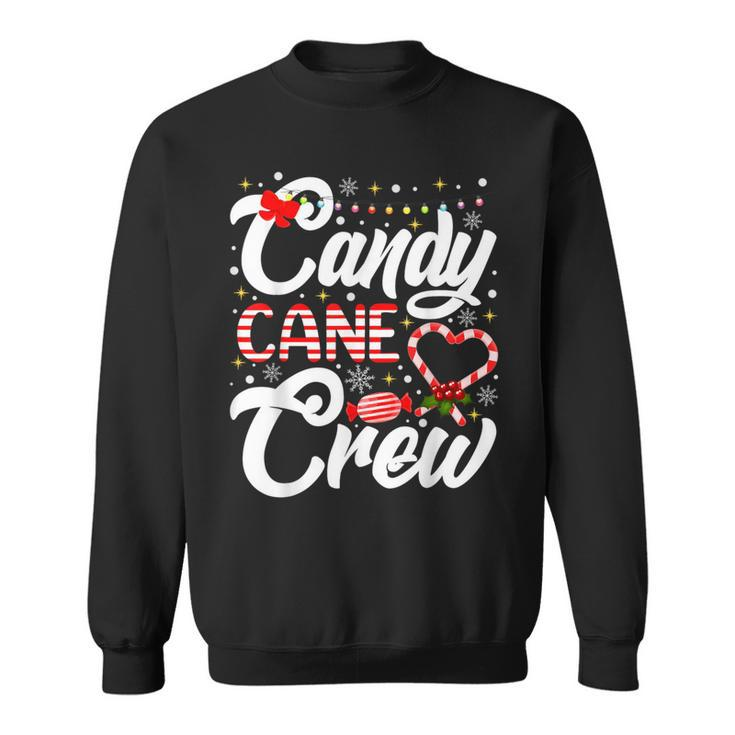 Christmas Candy Lover Xmas Candy Cane Crew Sweatshirt