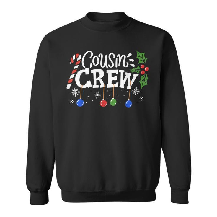 Christmas Cousin Crew Family Feast Party Bauble Present Sweatshirt