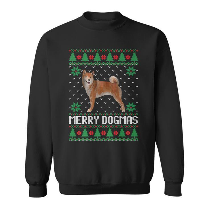 Christmas Merry Dogmas Ugly Christmas Sweater Sweatshirt