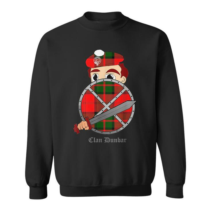 Clan Dunbar Surname Last Name Scottish Tartan Crest Funny Last Name Designs Funny Gifts Sweatshirt