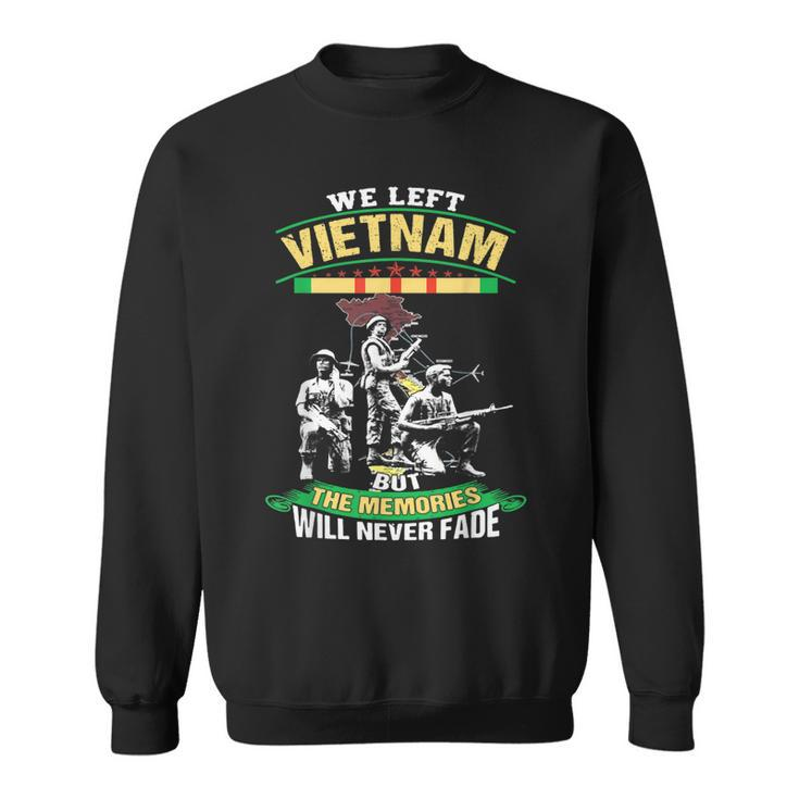 Classic War Veteran Us Flag Slodier Combat Boot Vietnam Army Sweatshirt