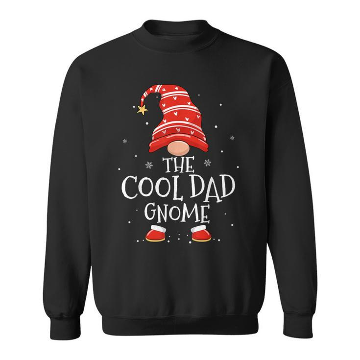 Cool Dad Gnome Xmas Family Matching Plaid Christmas Gnomes Sweatshirt