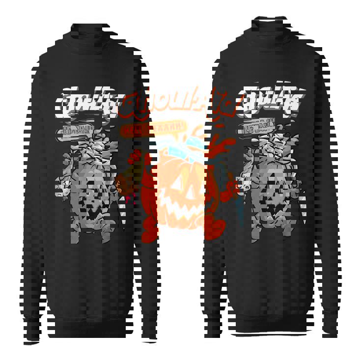 Cool Ghoul Aid Ghoul Pumpkin Cute Meme Halloween Halloween Sweatshirt