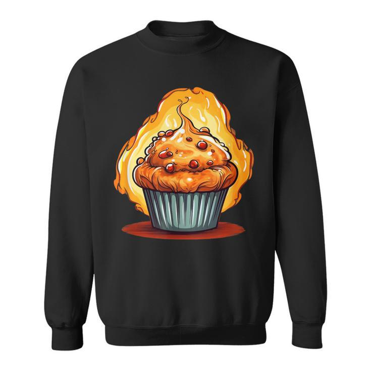Cool Sweets Muffin For Baking Lovers Sweatshirt