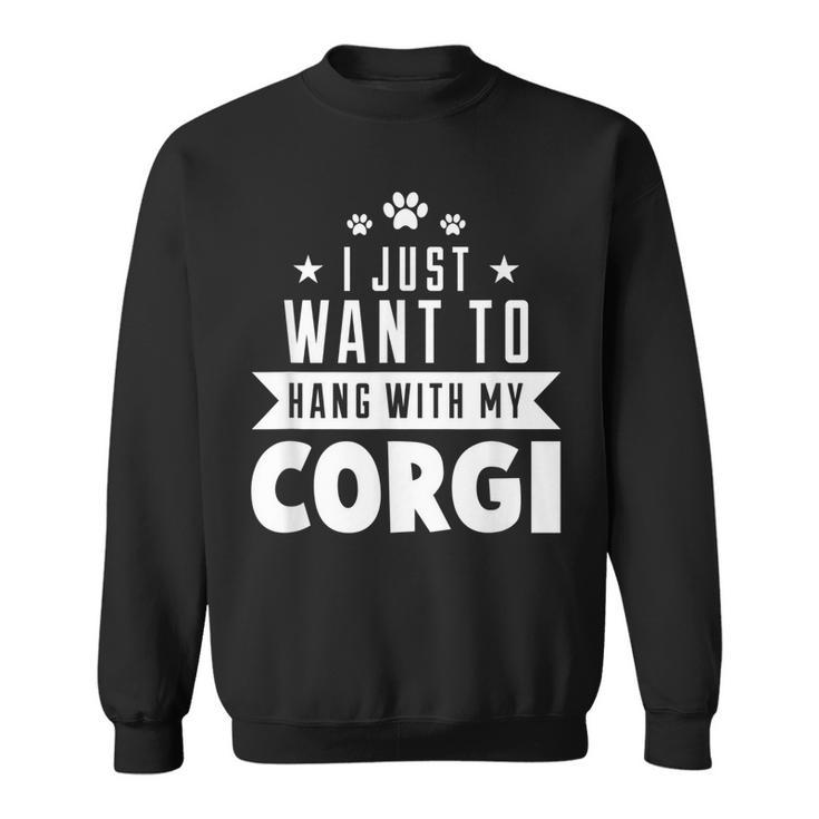 Corgi Dog For Girls Boys Sweatshirt
