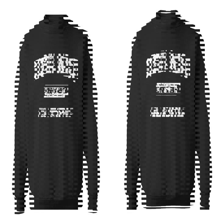 Costa Mesa California Ca State Vintage Athletic Style Sweatshirt